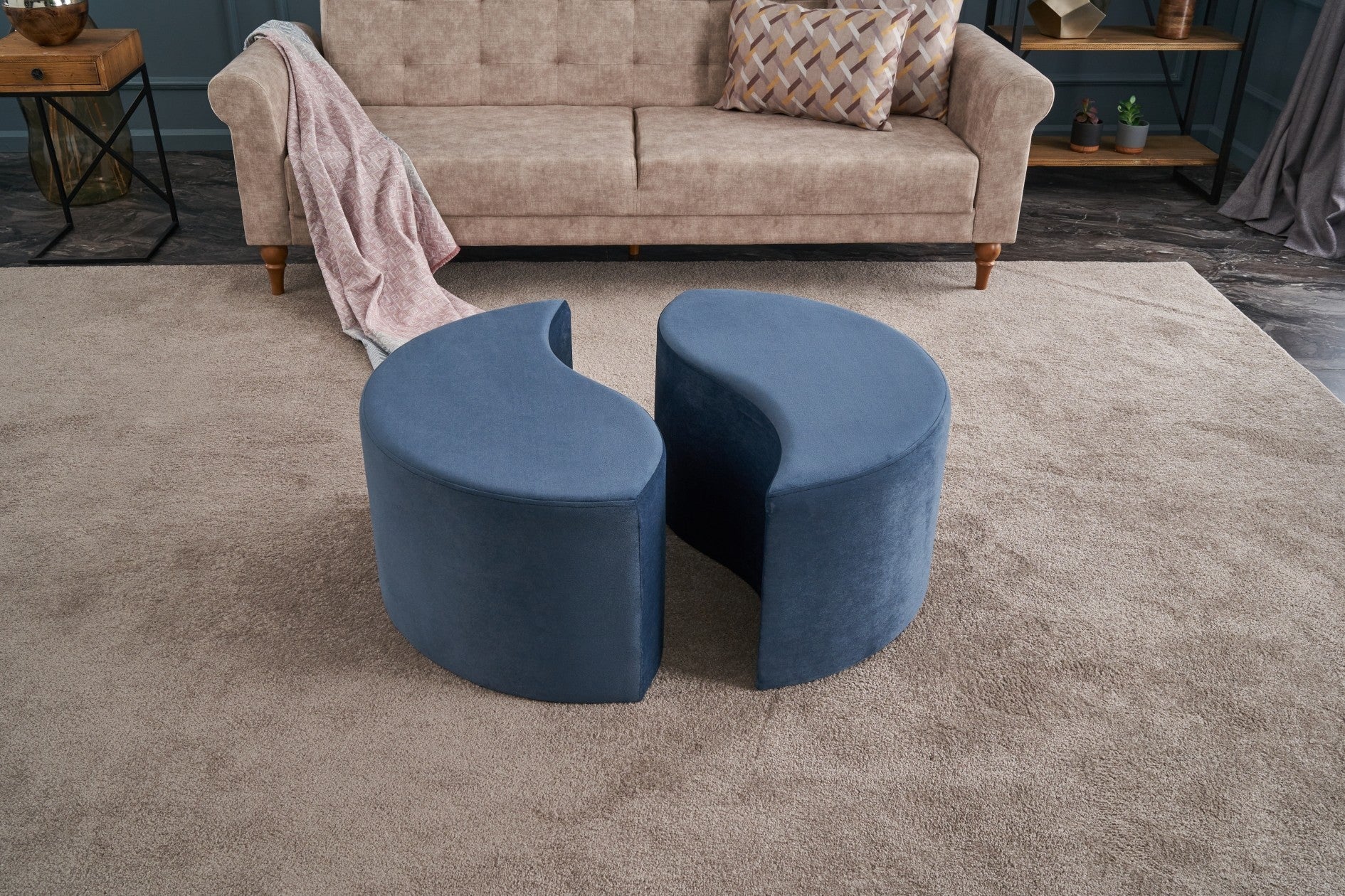 Pouf Alis Puf - Blue