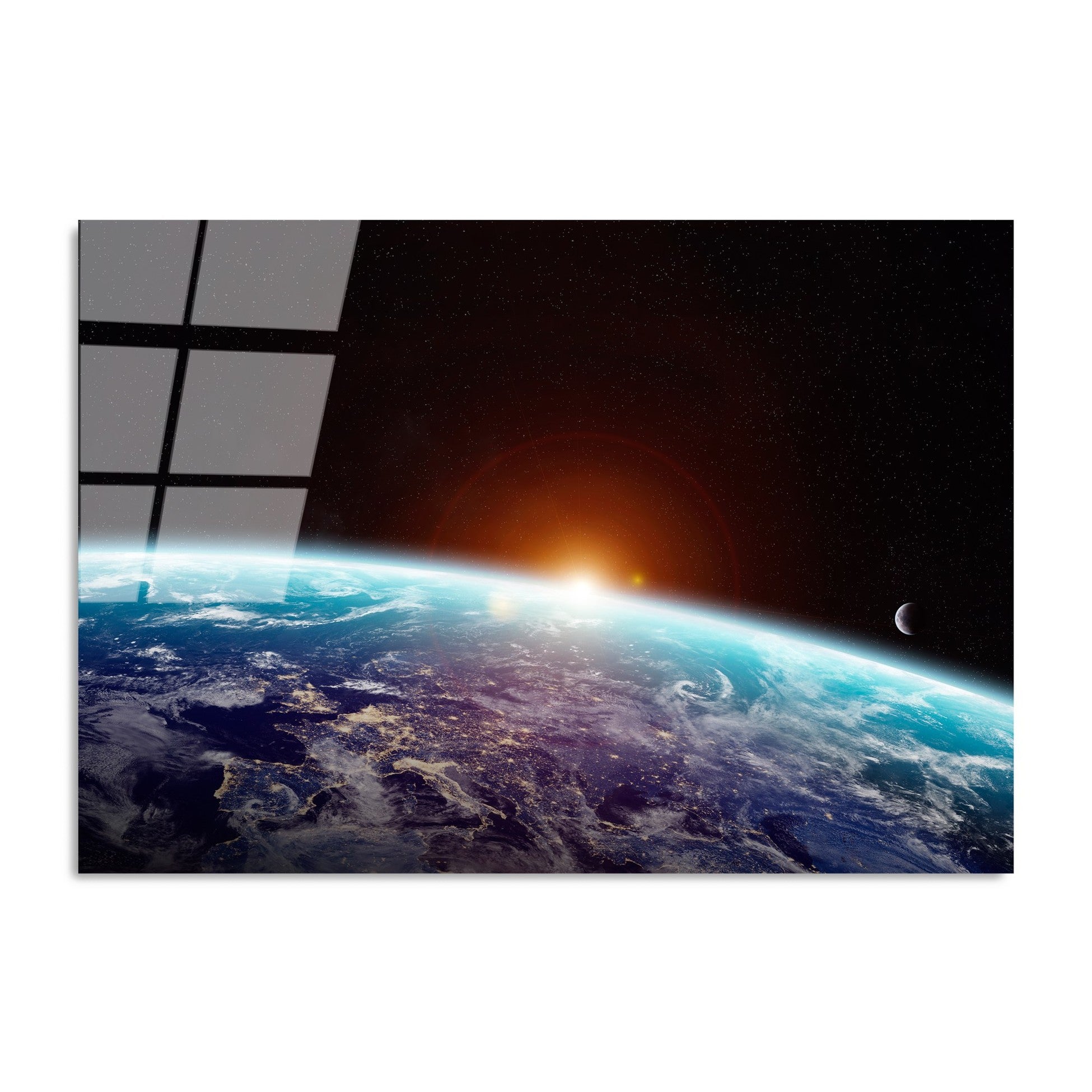 Peinture en verre trempé décoratif UV-188 70 x 100