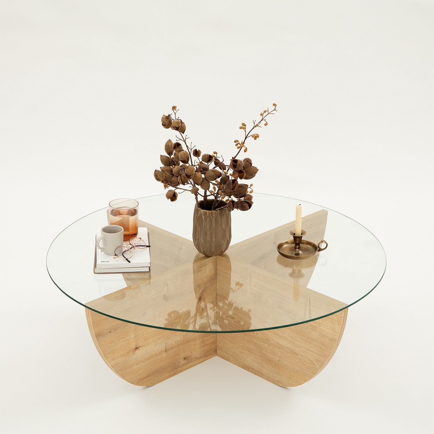 Table basse Lily - Sapphire Oak