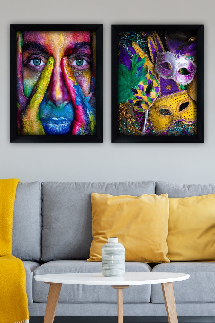 Peinture décorative (2 pièces) SYC7436502415470