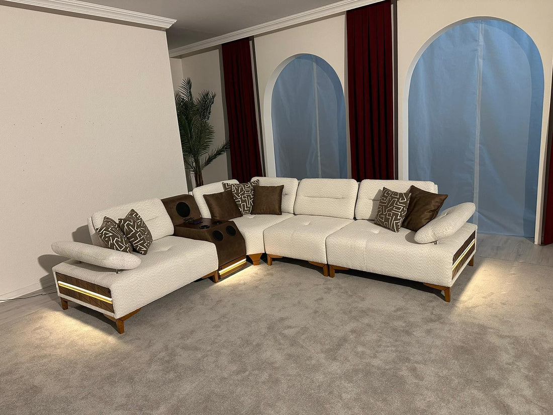 Comfy Canapé D’angle avec systeme audio 285x310