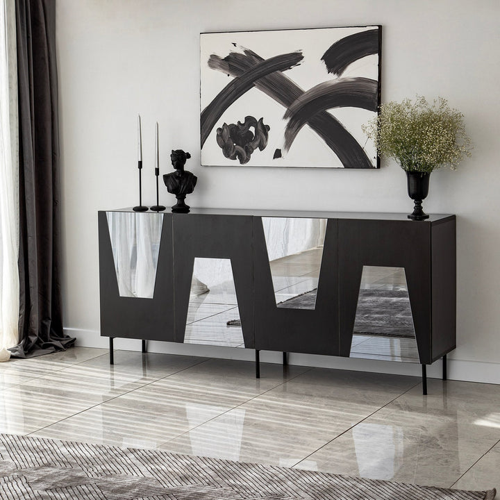 Console Venice - Black, Fume