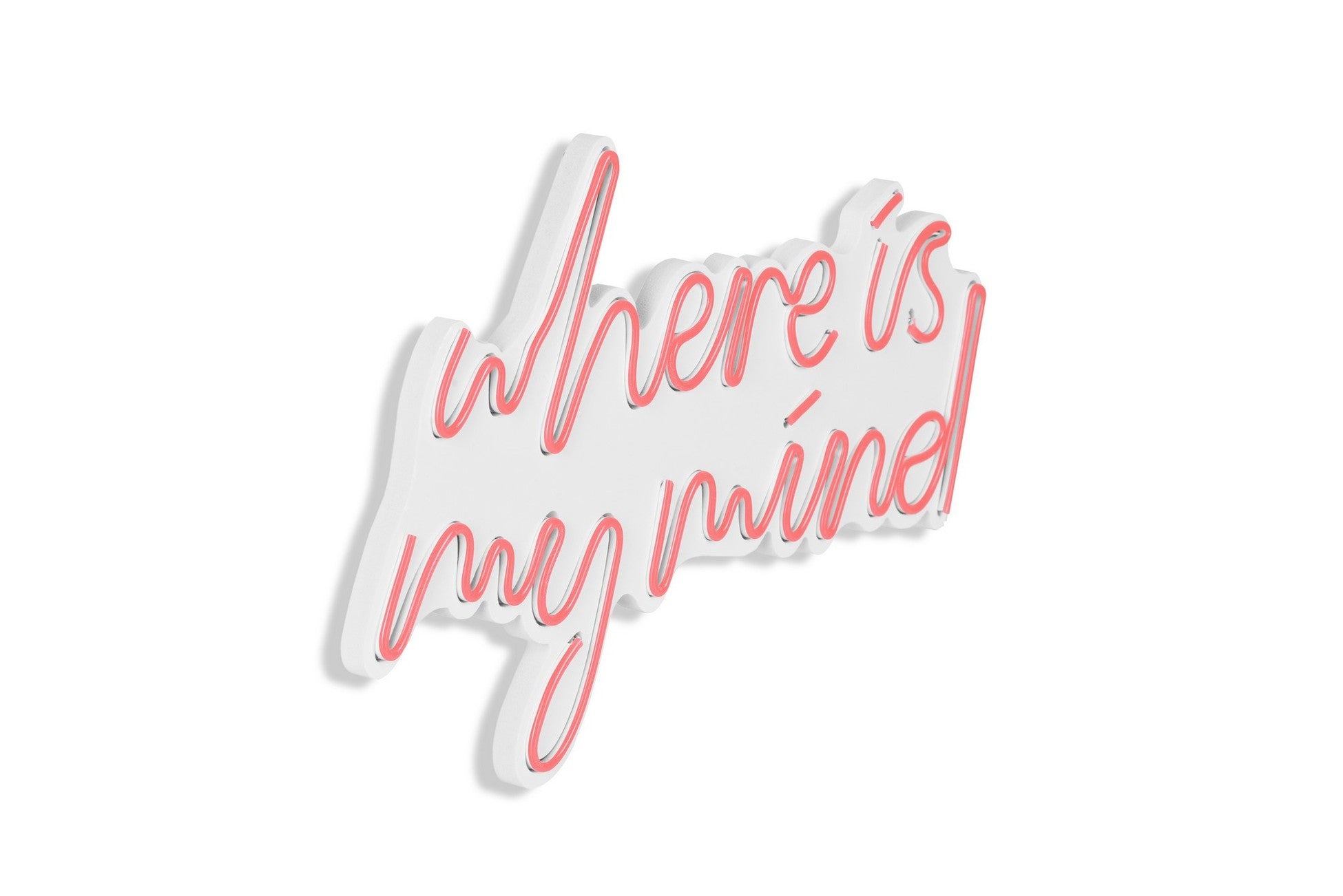 Éclairage LED en plastique décoratif Where Is My Mind - Pink