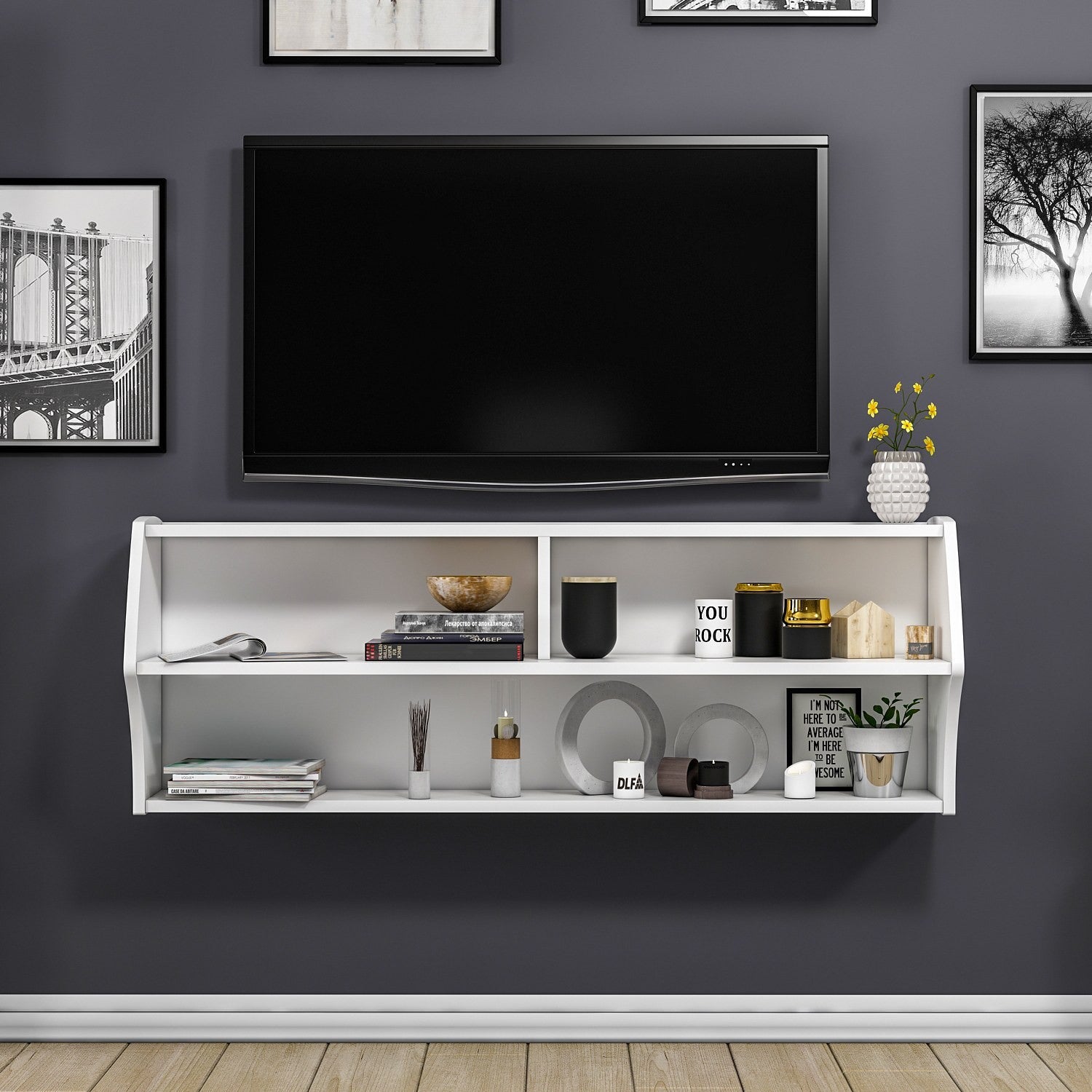 Meuble TV Sofya - White