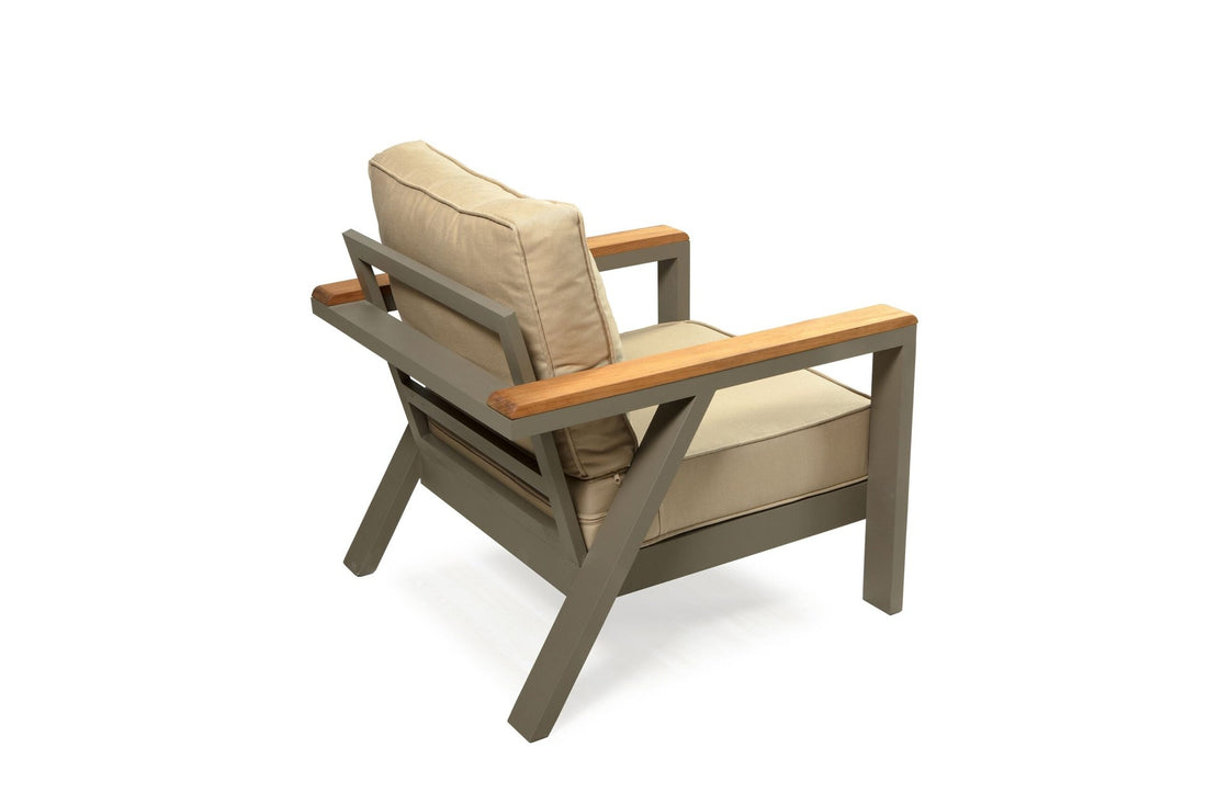 Salon de jardin avec coussins &amp; table basse Delta