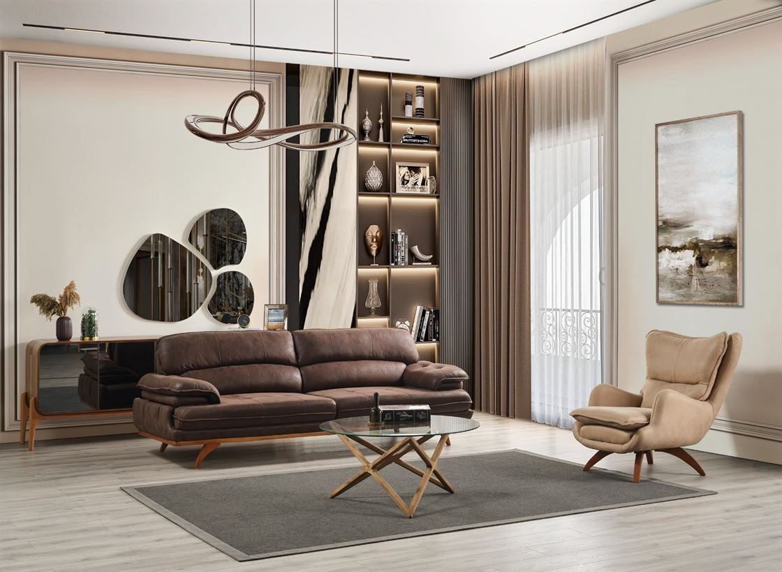 Akra Fauteuil Bergère Blanc