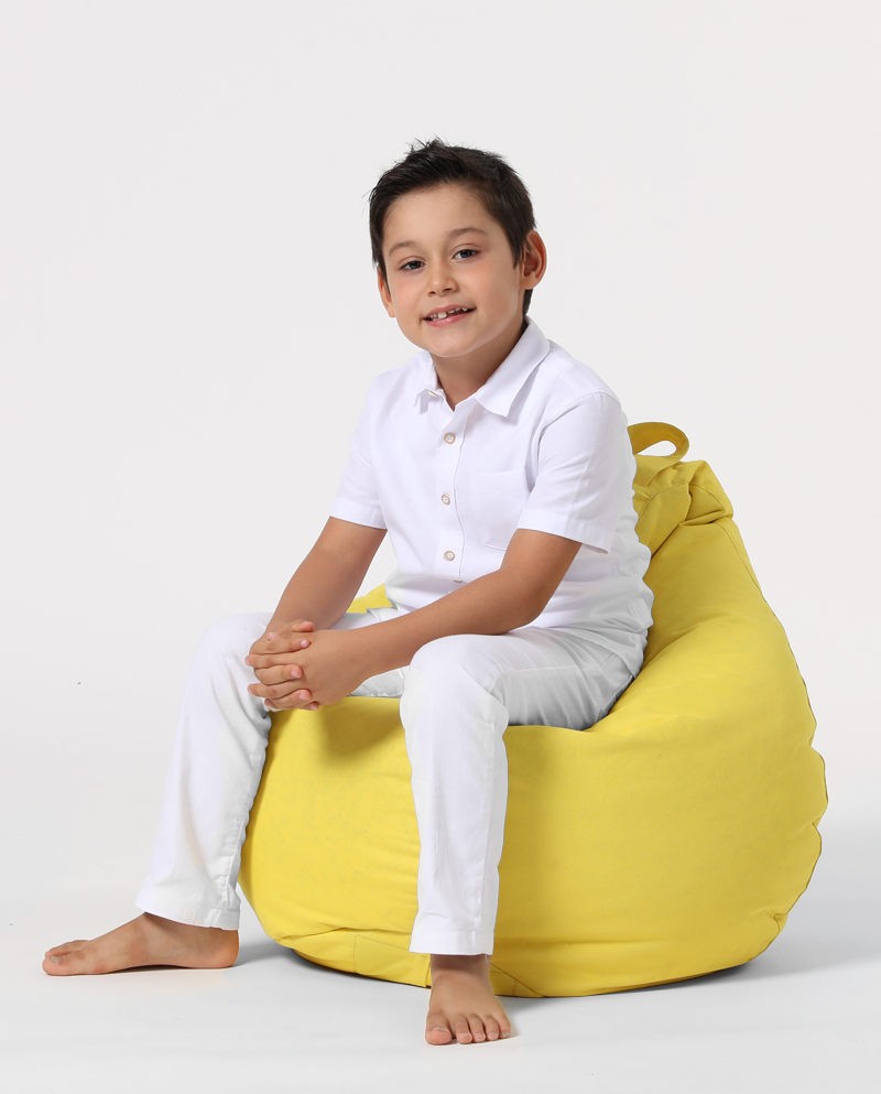 Pouf de jardin Premium Kids - Yellow