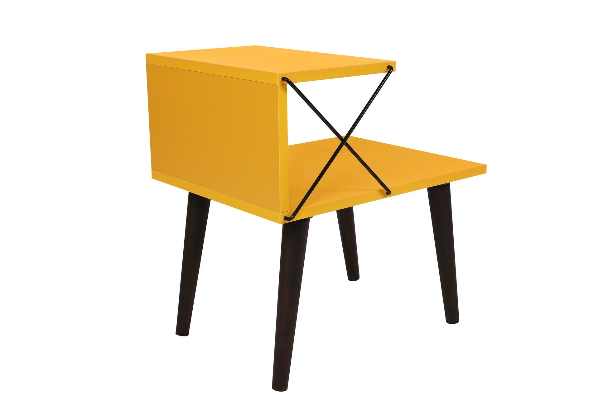 Table de chevet Cross - Yellow