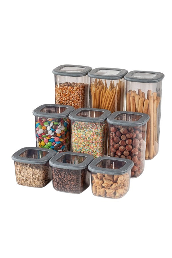 Storage Box Set (9 Pieces) BNMPOLYAS09-51217