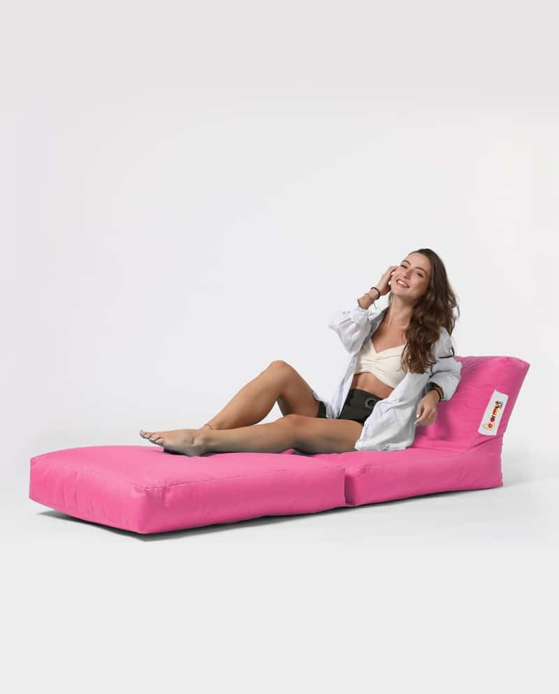 Siesta Pouf convertible / coussin de sol Rose