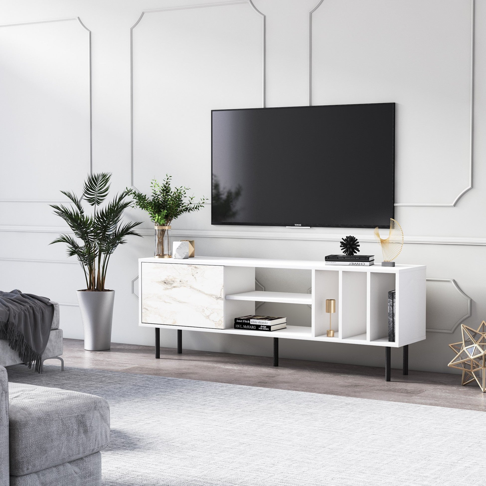 Meuble TV Pietra - White
