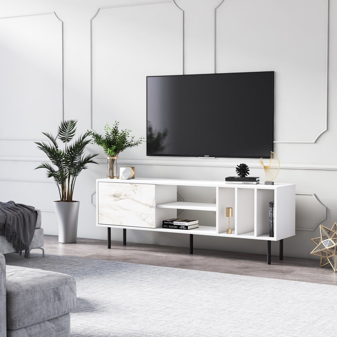 Meuble TV Pietra - White