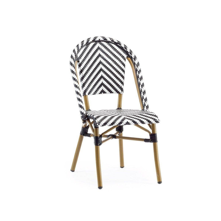 Chaise de jardin Magic - Black, White