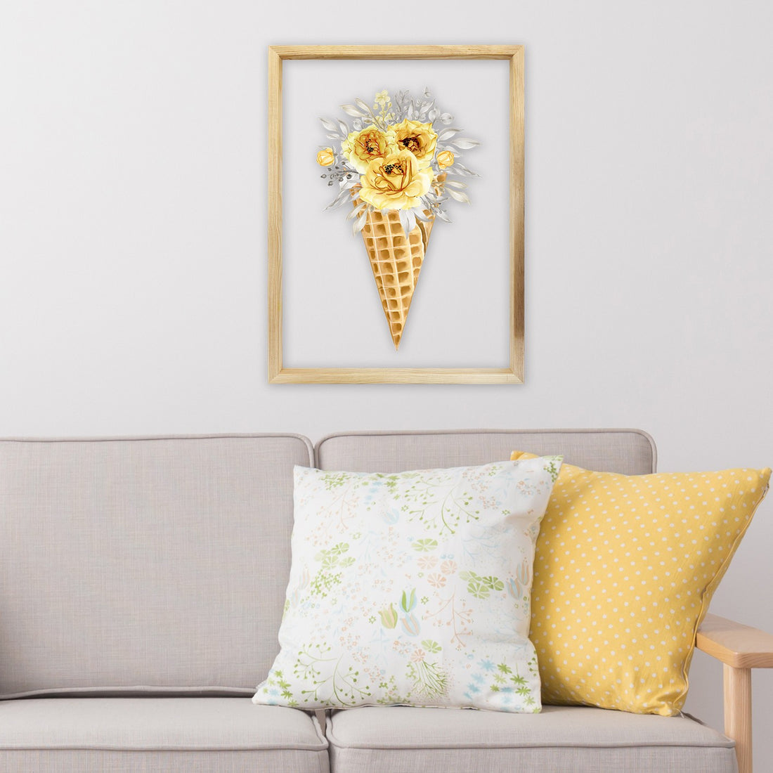 Peinture à encadré décorative CAM23014