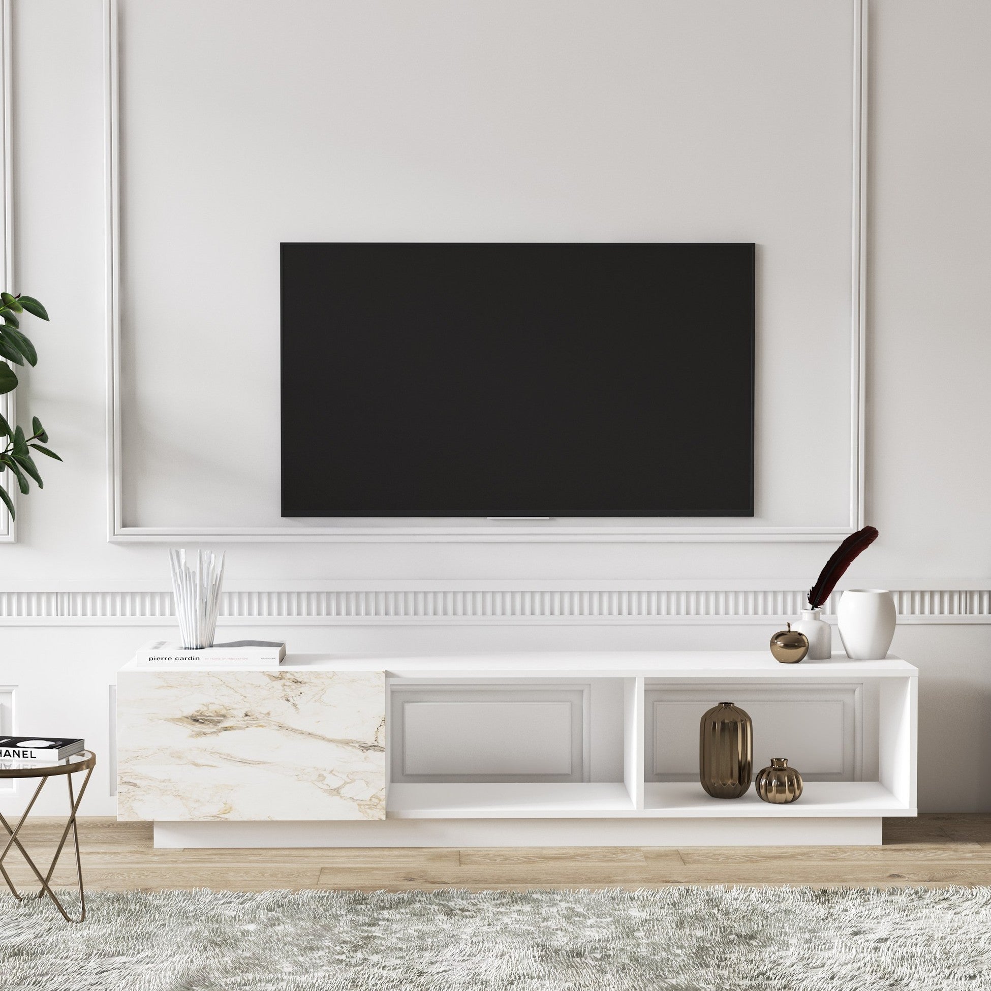 Meuble TV Lepando - Marble