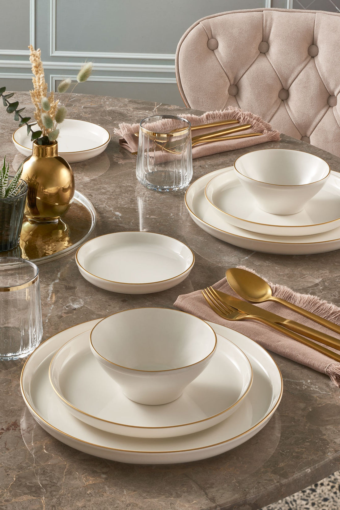 Dîner (16 pièces) GBSBLB16YS30GD