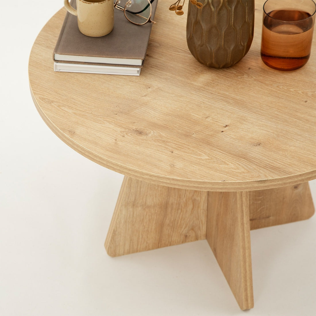Table basse Mushroom - Sapphire Oak