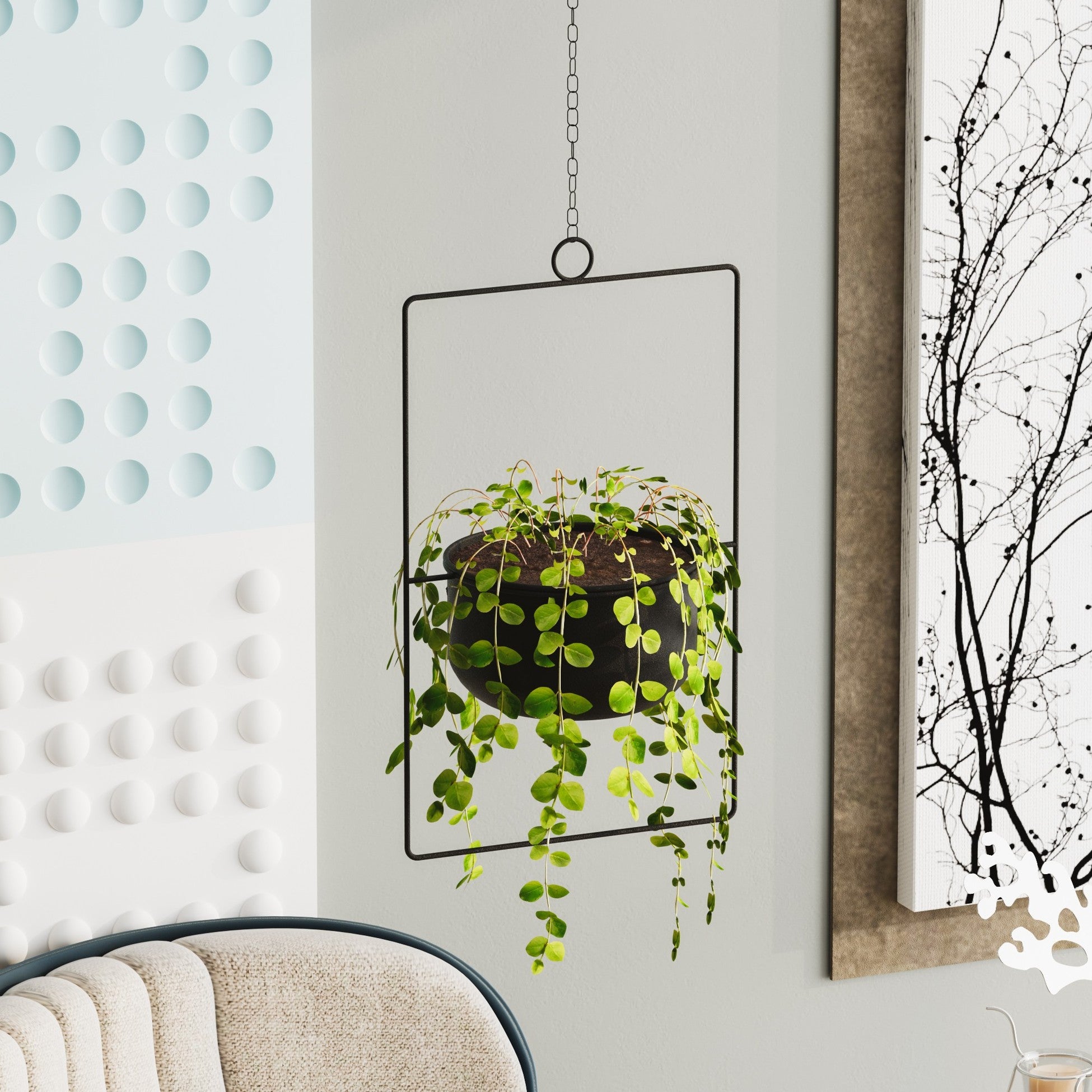 Pot décoratif Parapet - Black