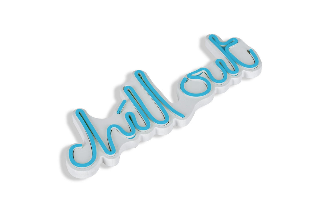 Éclairage LED en plastique décoratif Chill Out - Blue