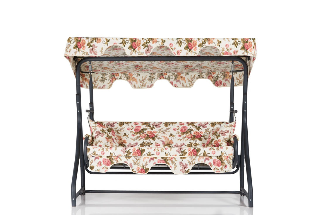 Chaise swing triple jardin Ruta 5 - Multicolor