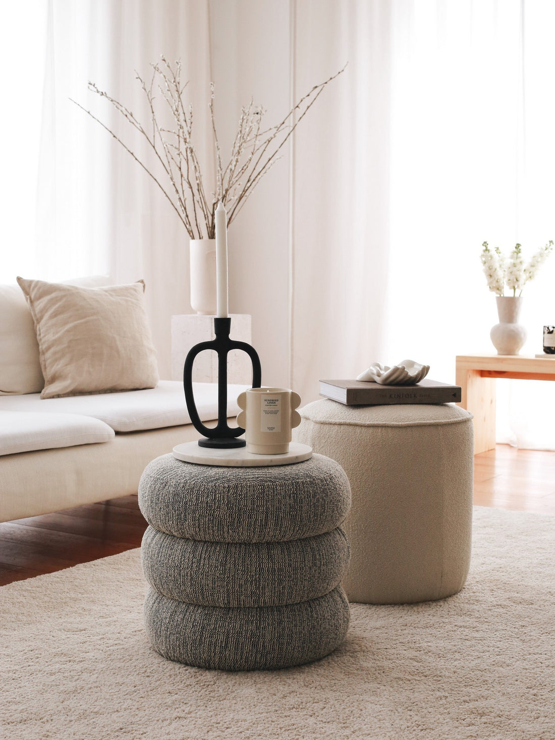 Pouf Boum - Grey