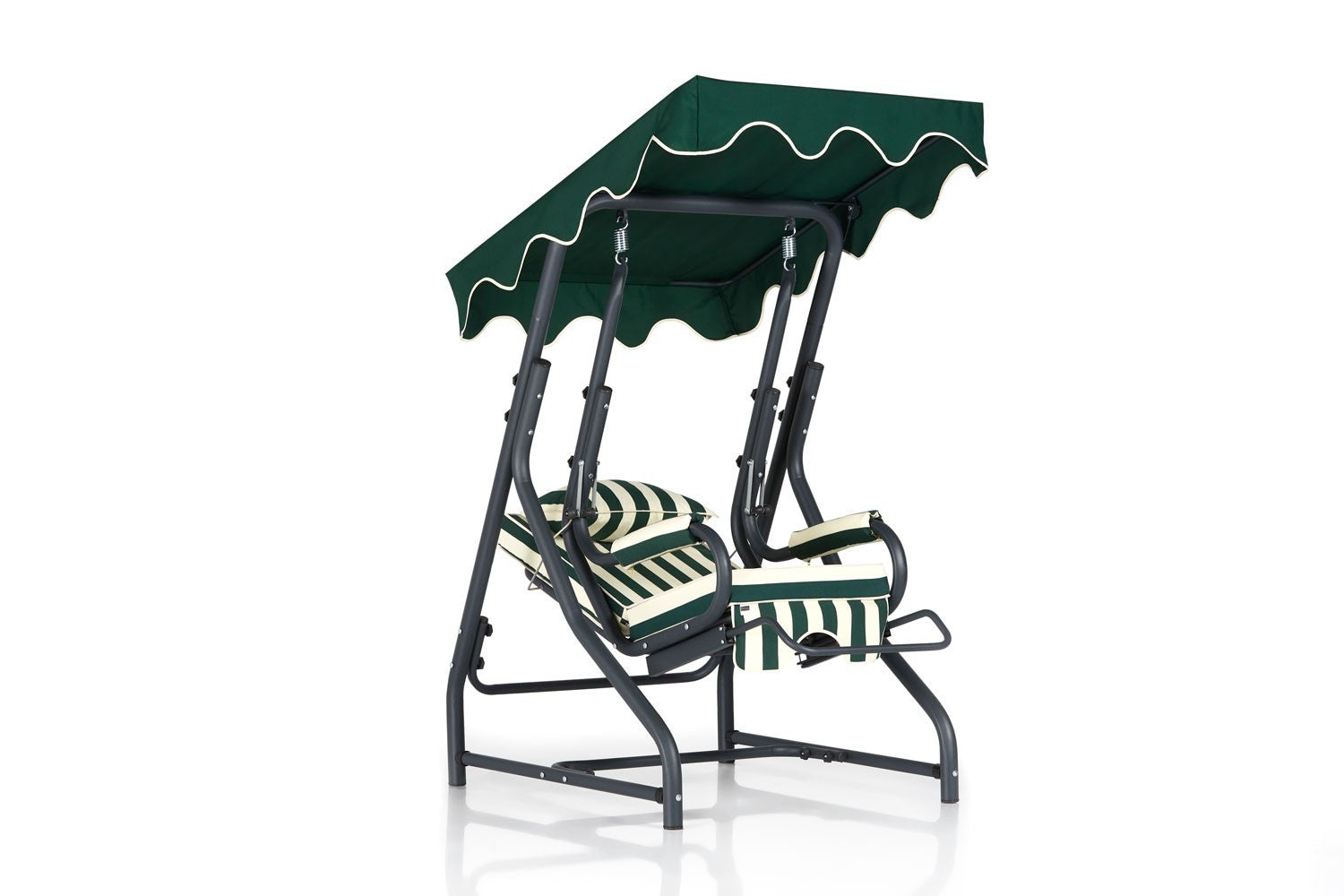 Chaise de balançoire unique de jardin Camellia 2 - Multicolor