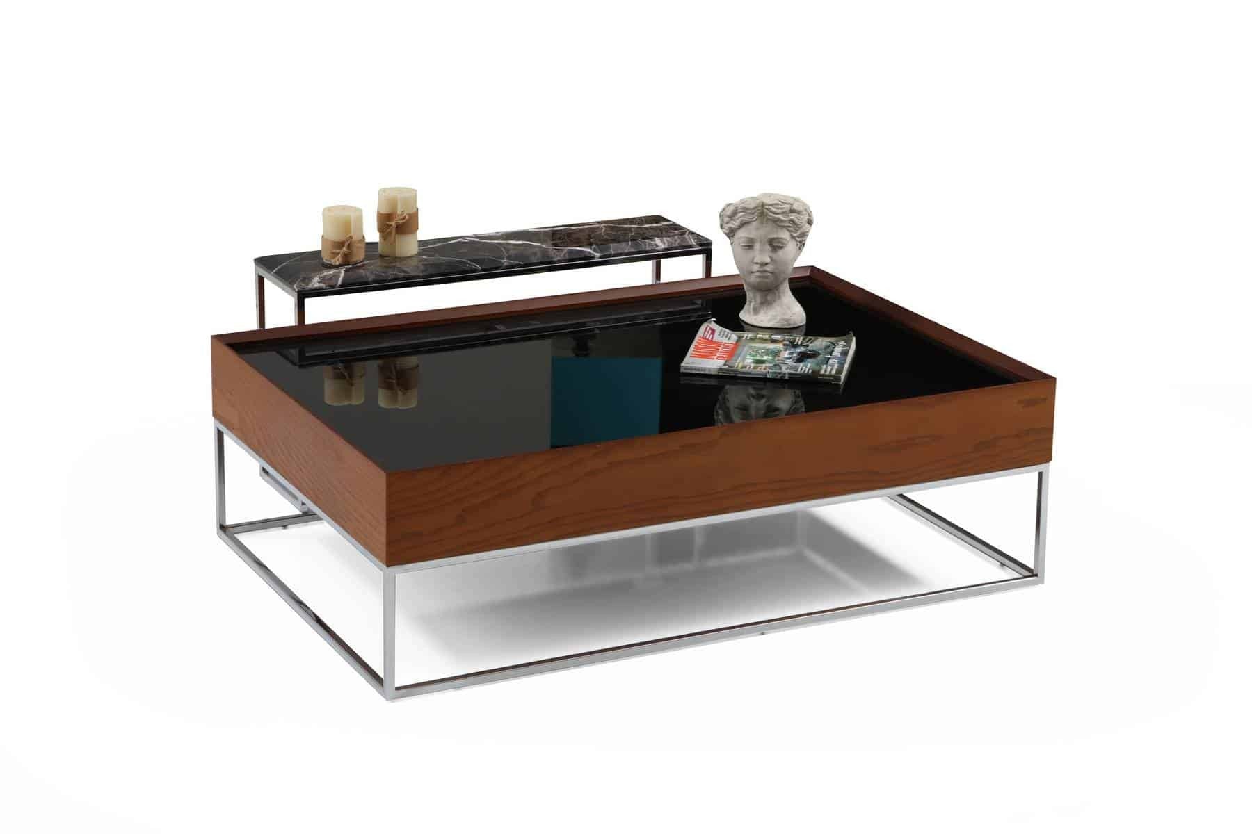 Crown table basse (noyer)