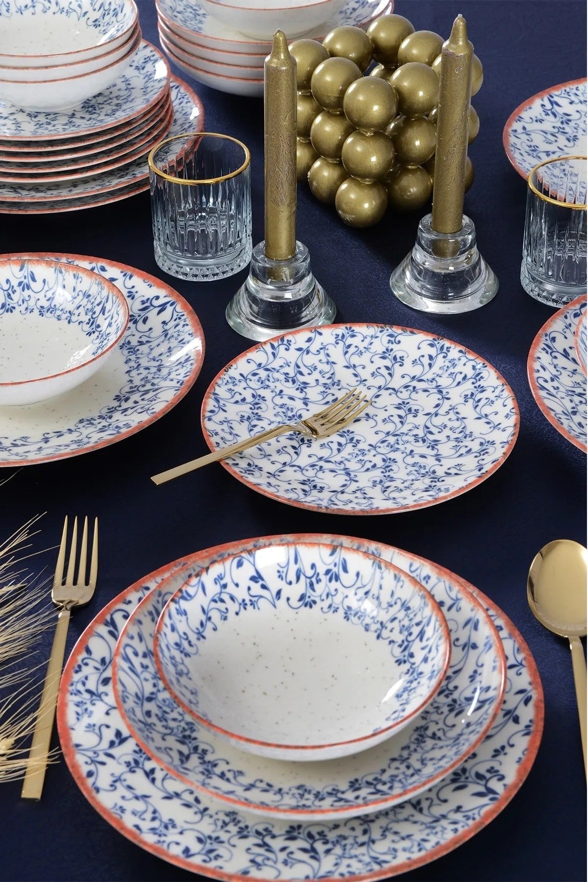 Dinner Set (24 Pieces) GBSATN24Y4E30221
