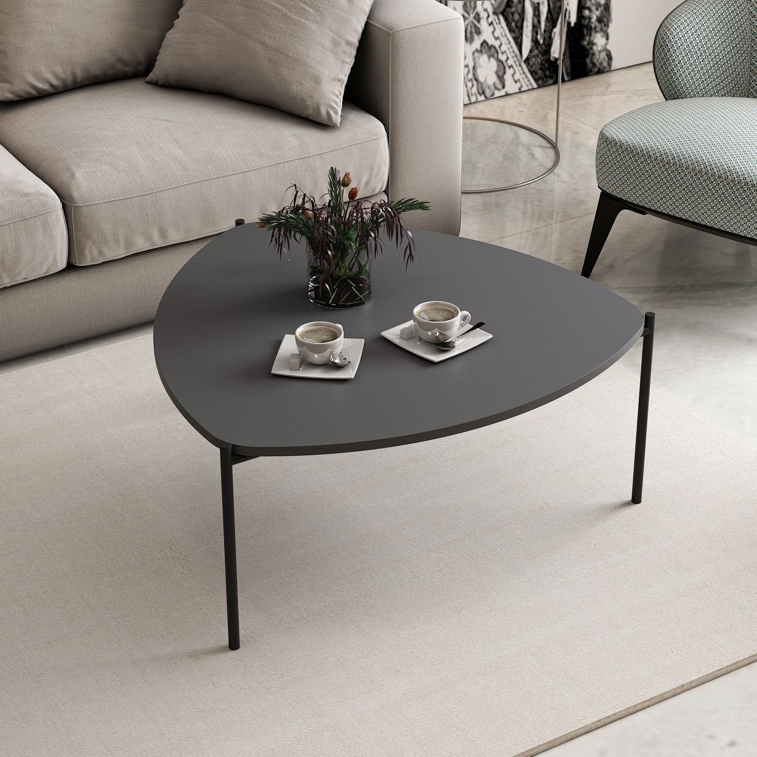 Table basse Lenny - Anthracite