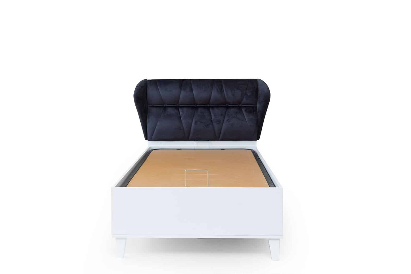 Black And White avec sommier lit (100*200)