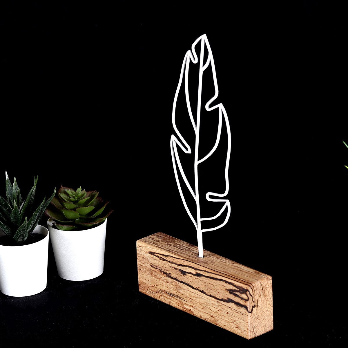 Objet décoratif Feather Mini - White