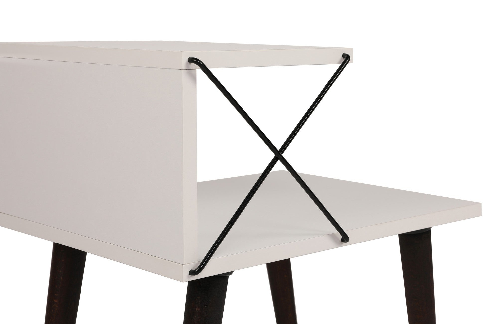 Table de chevet Cross - White