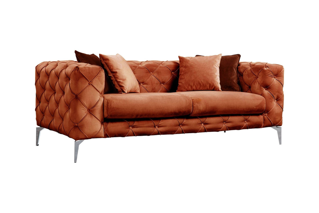 Canapé à 2 places Como - Orange