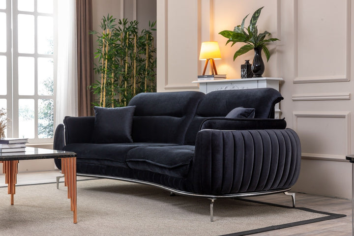 Platin Canapé 3 Places Anthracite