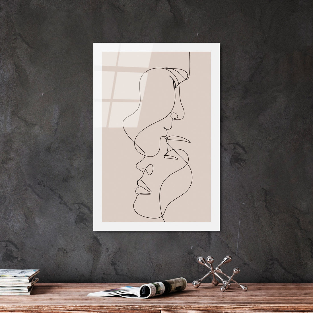 Peinture en verre trempé décoratif UV-1038 - 30 x 45