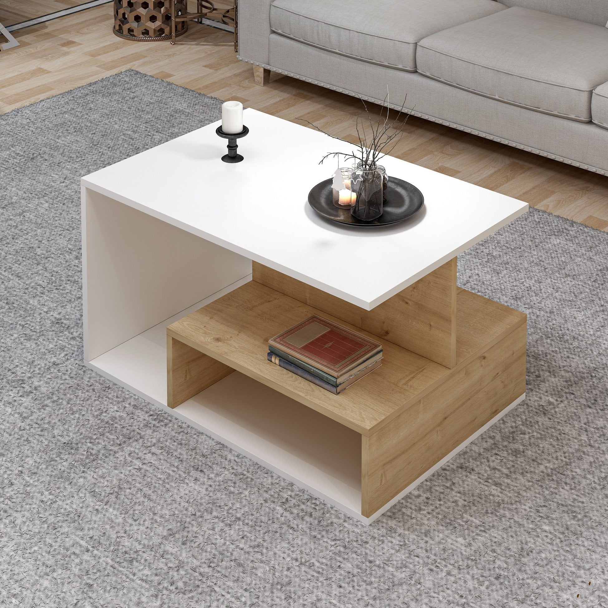 Table basse Vera - White Oak