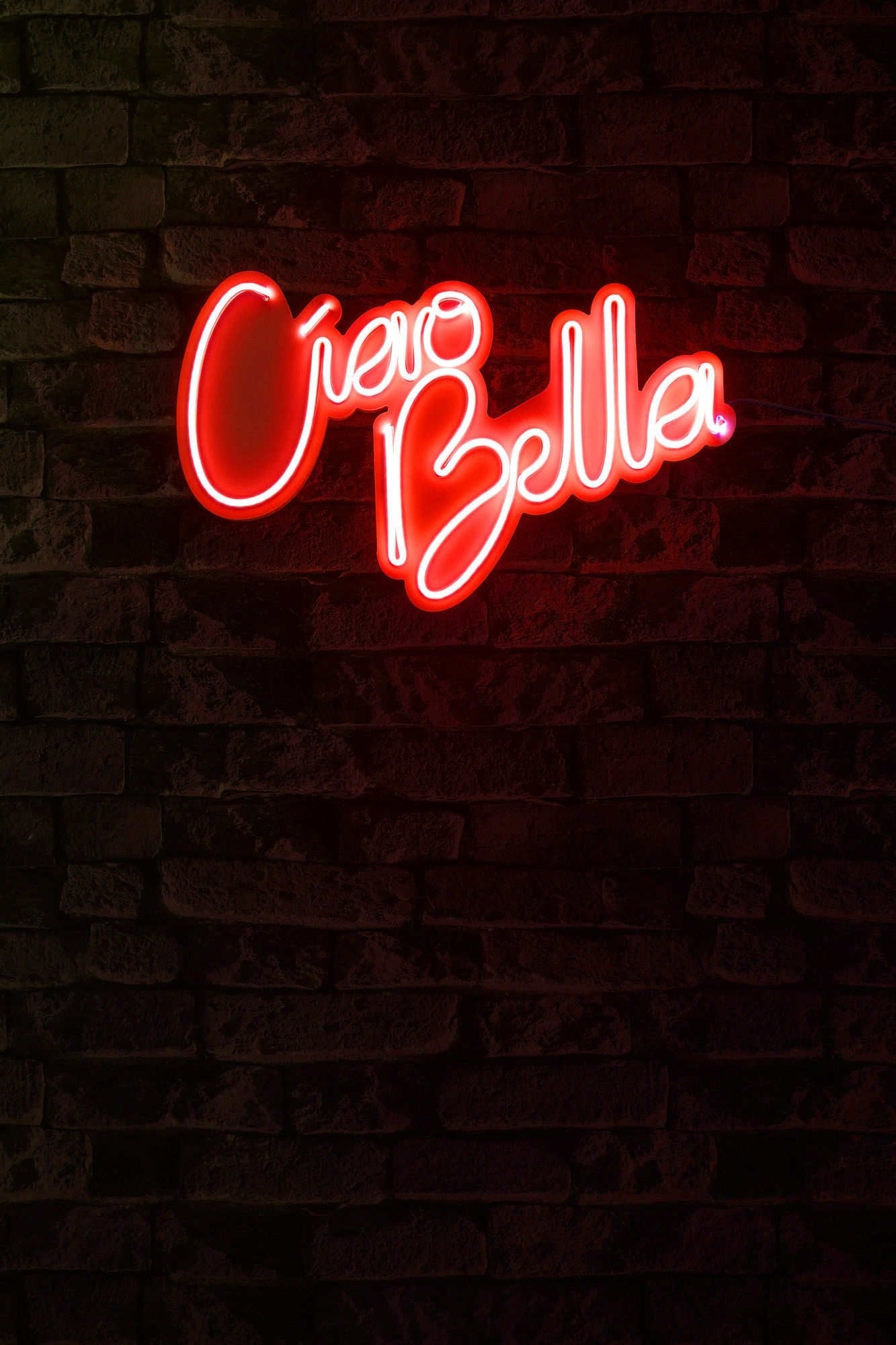 Éclairage LED en plastique décoratif Ciao Bella - Red