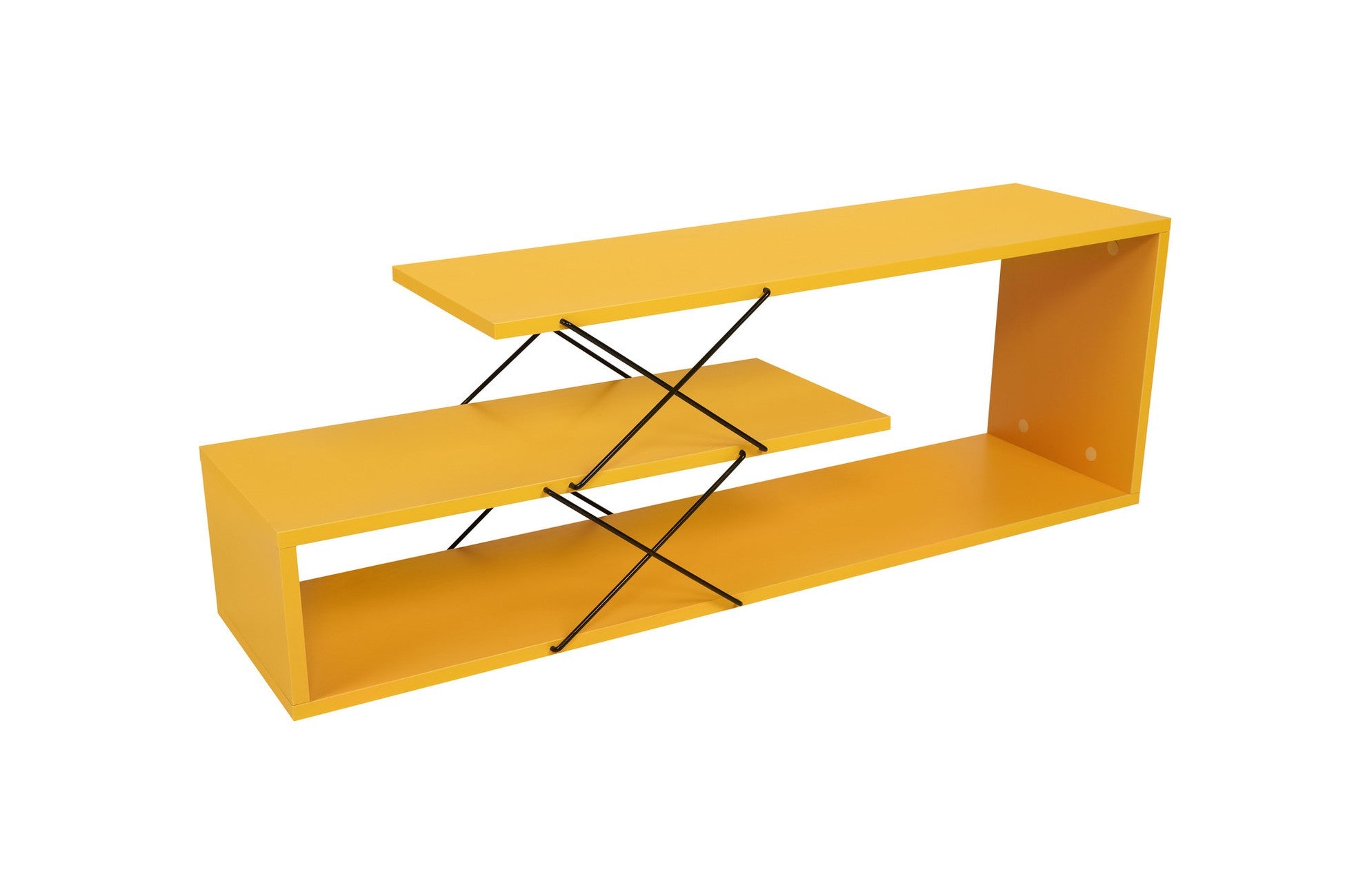 Meuble TV Zigzag - Yellow