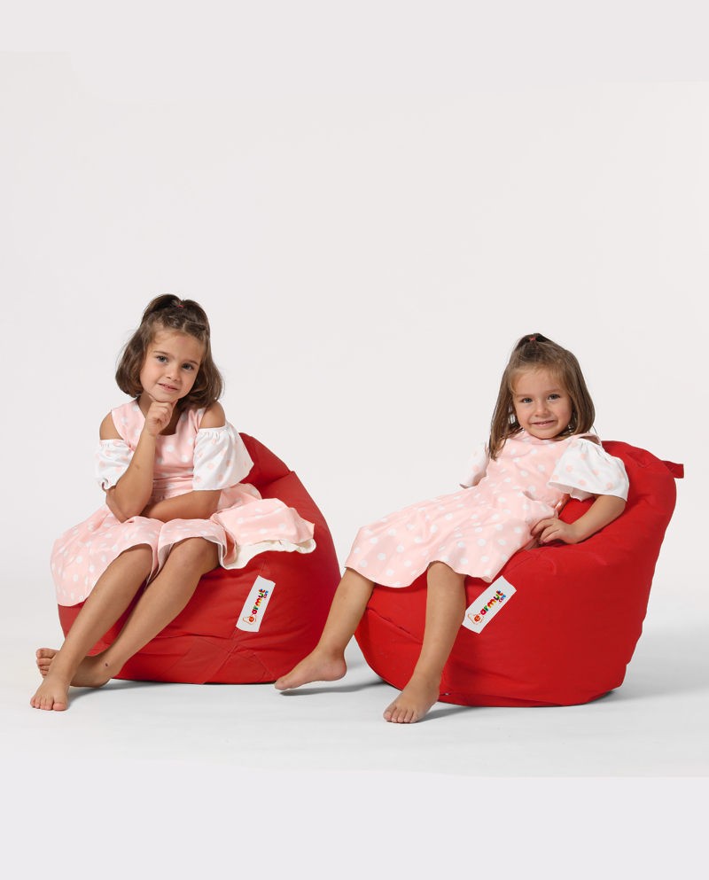 Pouf de jardin Premium Kids - Red