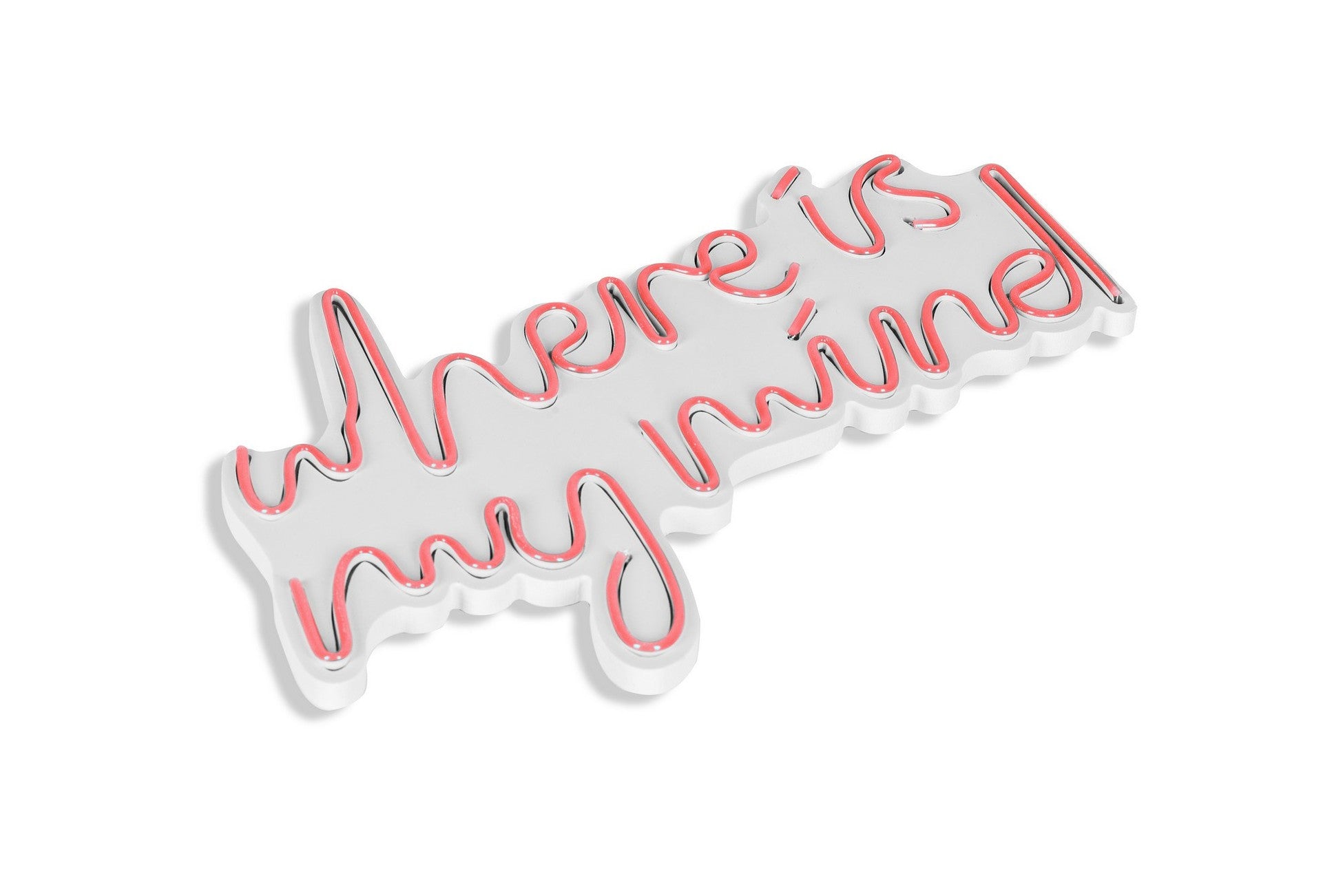 Éclairage LED en plastique décoratif Where Is My Mind - Pink