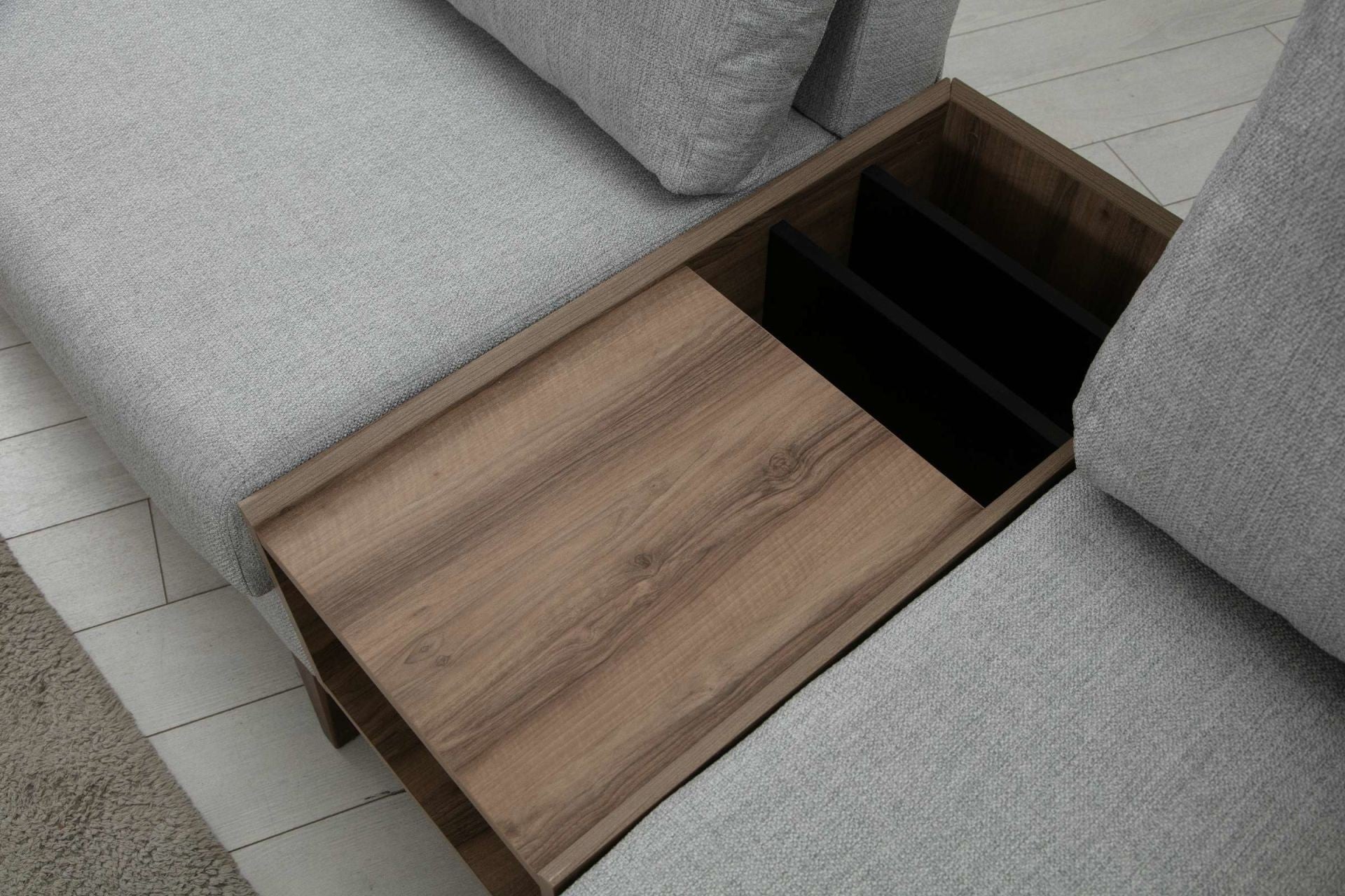 Canapé Kristal Rest Shelf Set - Light Grey