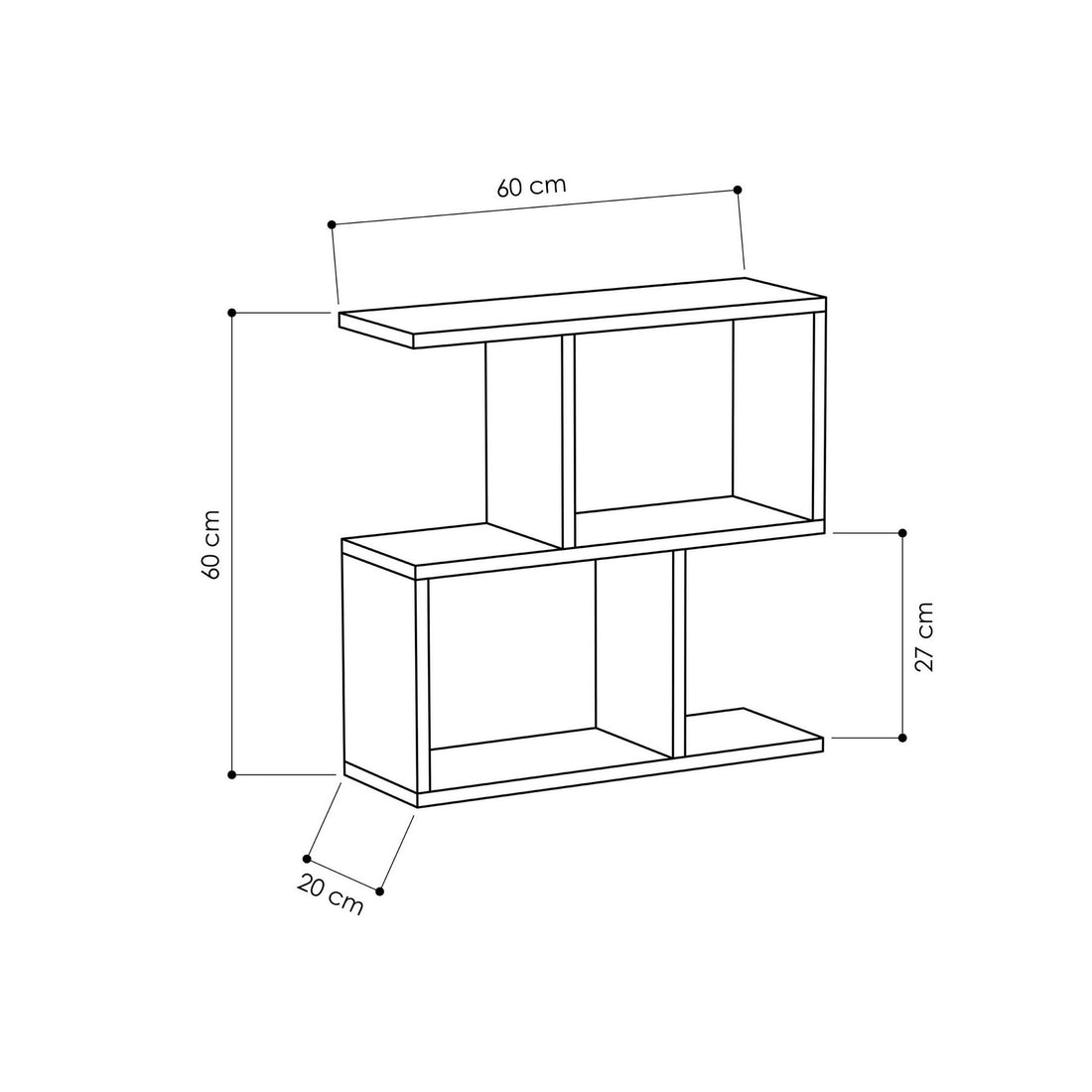 Table d'appoint Mania - Oak