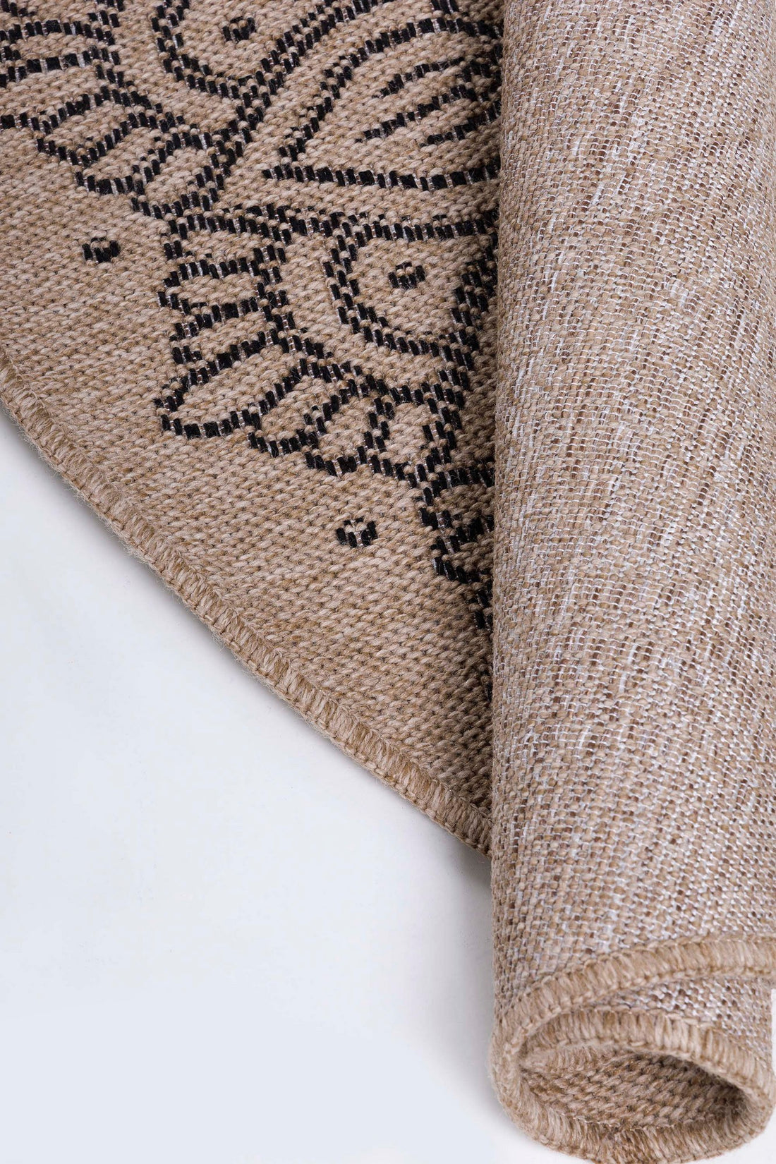 Tapis (200 x 200) 08872A - Black