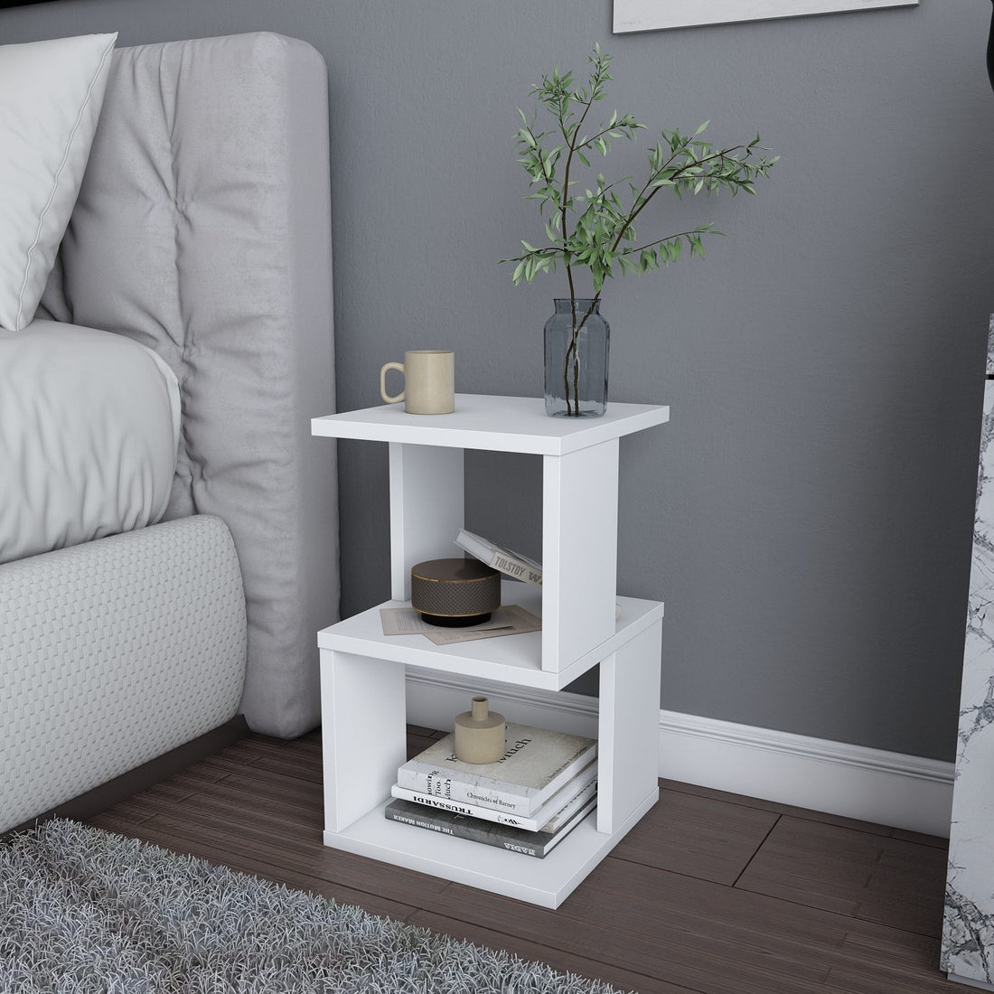 La table de nuit Carter - White