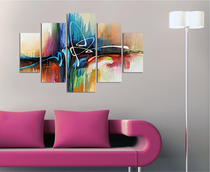 Peinture décorative MDF (5 pièces) ST276