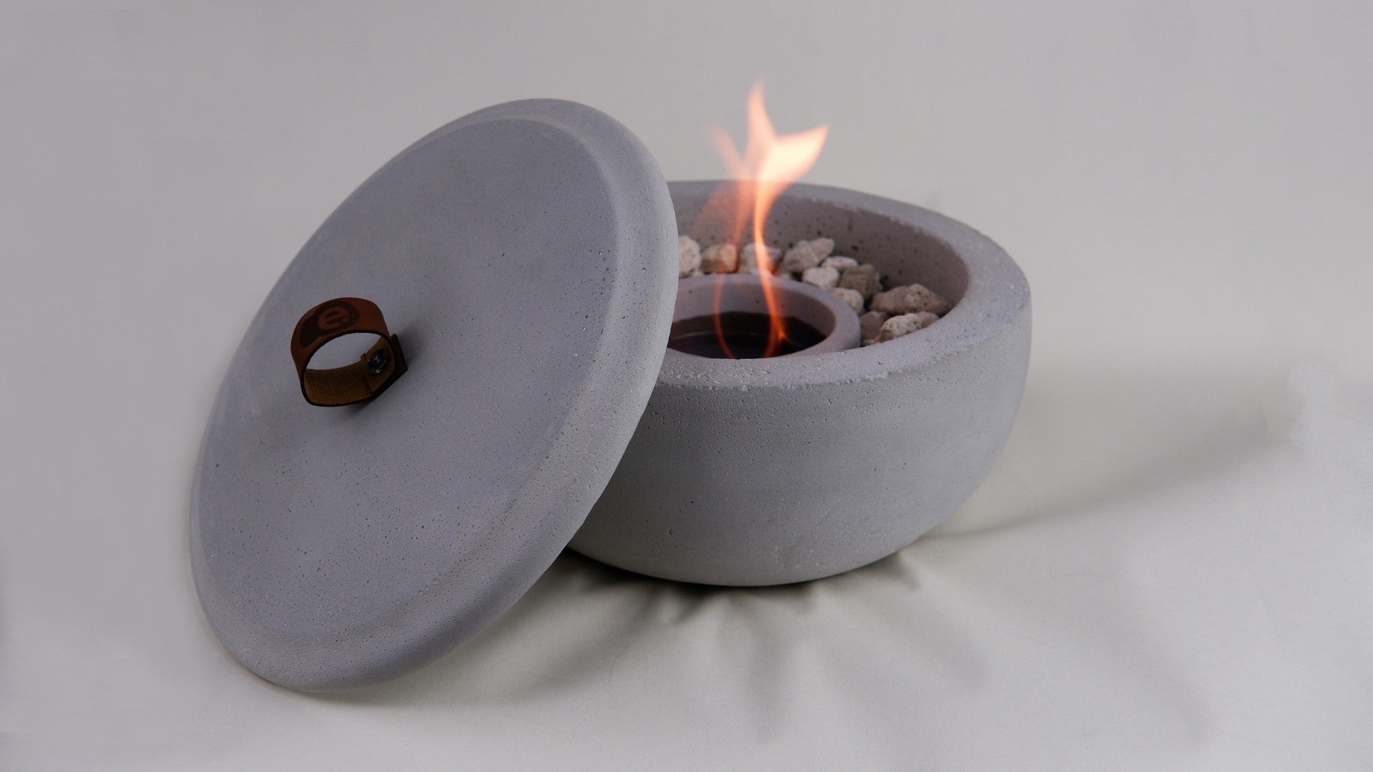 Accessoire en béton décoratif Tıerra - Grey