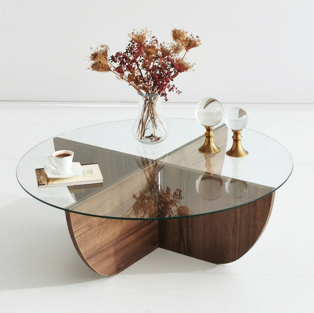 Table basse Lily - Walnut