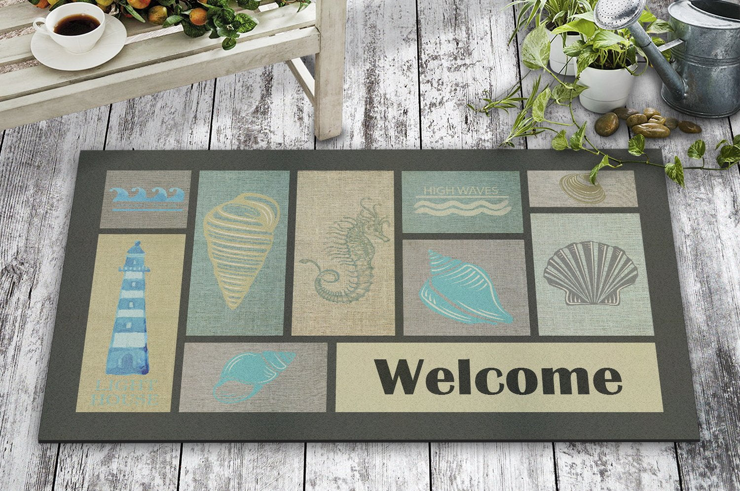 Paillasson en PVC Sea Shell