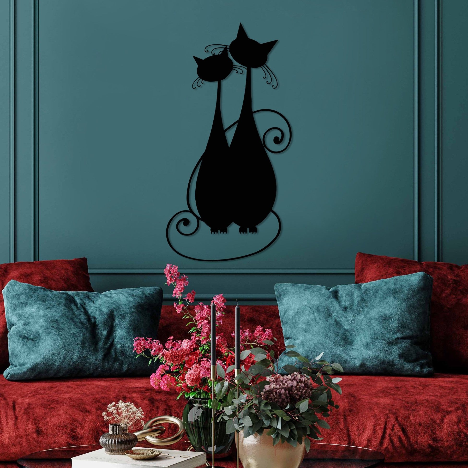 Accessoire mural en métal décoratif Cat 10 - v2