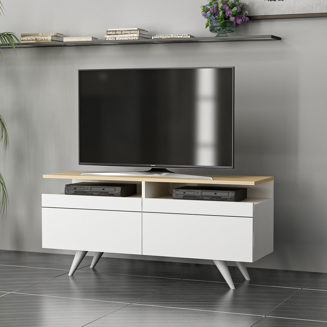 Meuble TV Berlin 120 - White